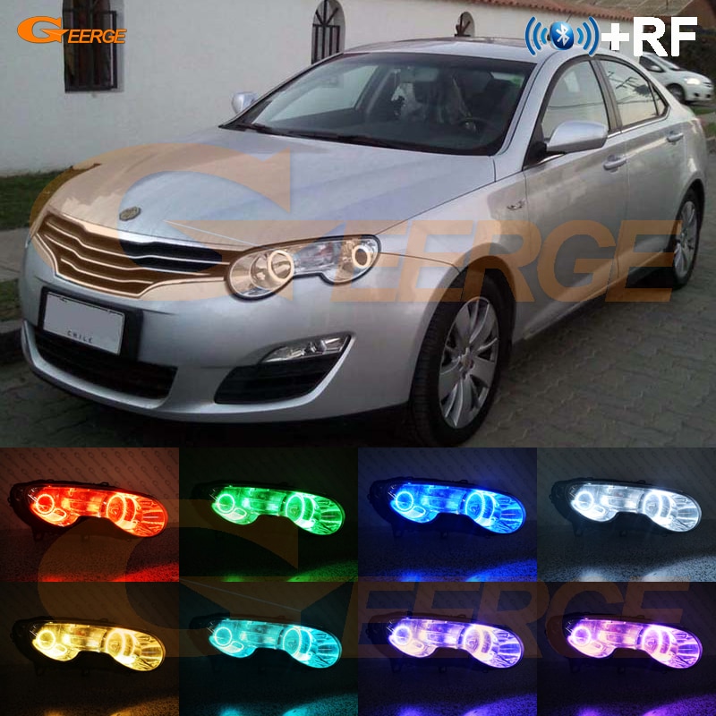 Roewe 550 MG 550 2008 2009 2010 2011 2012 RF   App Ƽ ÷ Ʈ Ʈ RGB LED õ  ı  ŰƮ